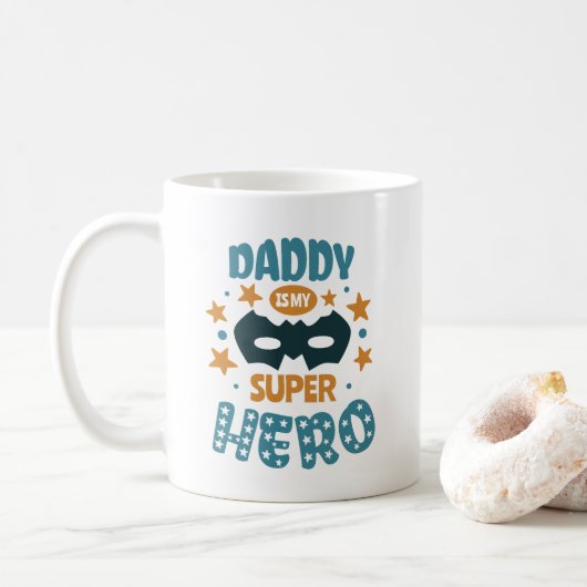 Beste papa ooit koffiemok (Met donut)