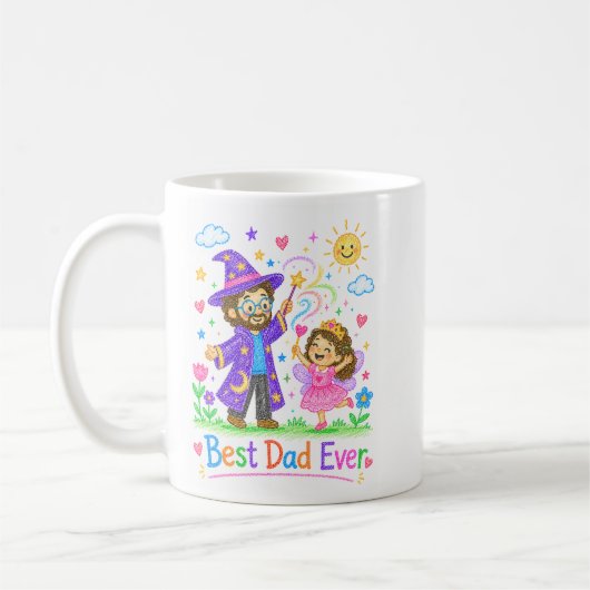 Beste papa ooit koffiemok (Links)