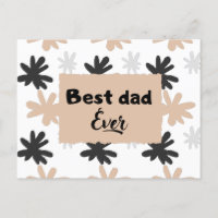 Beste papa ooit l Bloemige vaderdag