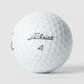 'Beste papa ooit' Leuk Vaderdag verjaardagscadeau  Golfballen (Logo)