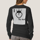 Beste papa ooit – Liefdevol Vaderdag cadeau-idee T-shirt (Achterkant)