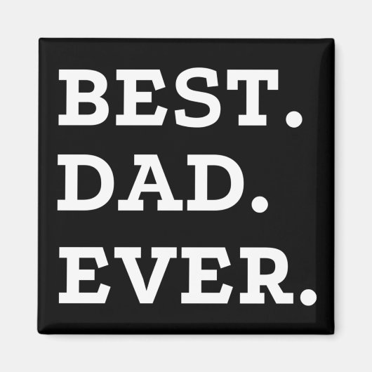 Beste papa ooit magneet (Voorkant)
