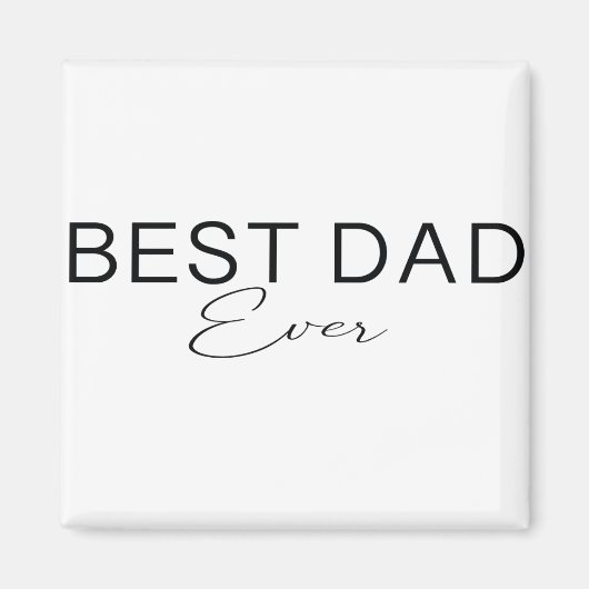 Beste papa ooit magneet (Voorkant)