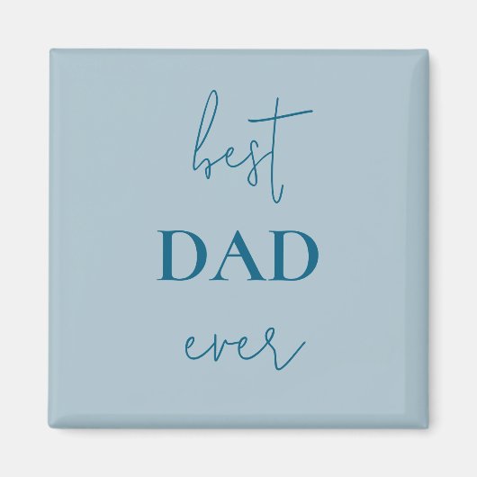 Beste papa ooit magneet | Vaderdag Gift (Voorkant)