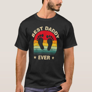 Beste papa ooit Mannen  Retro Decor Papa T-shirt