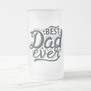 Beste Papa Ooit Matglazen Bierpul Matglas Bierpul
