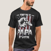 Beste PAPA ooit met T-Shirt (Voorkant)