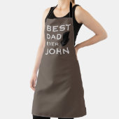 Beste papa ooit met Top Hat High Pet Schort (Insitu)