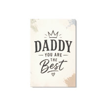 Beste papa ooit Minimaal ontwerp voor vaderdag