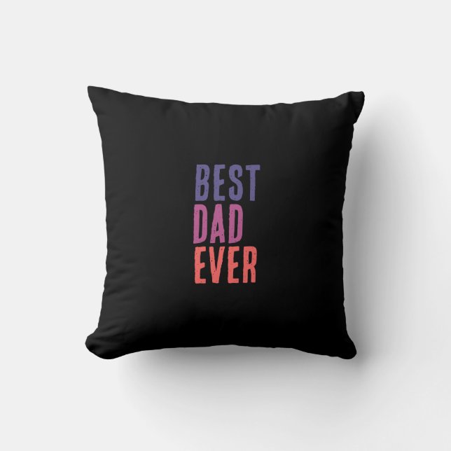 Beste Papa Ooit Minimalistische Cool Professionele Kussen (Voorkant)