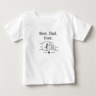 Beste Papa Ooit Minimalistische Vaderdag T-Shirt