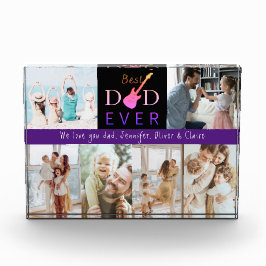 Beste papa ooit moderne vaders dag foto display
