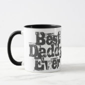 Beste papa ooit - Mok met tweetone koffie (Links)
