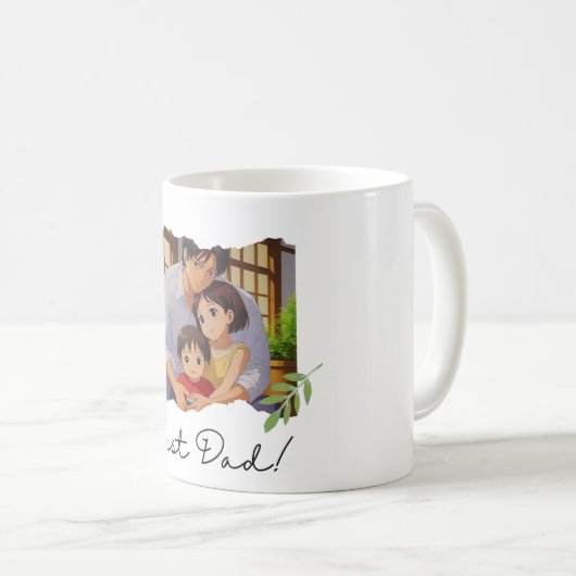 Beste papa ooit Mok ontwerp (Voorkant rechts)