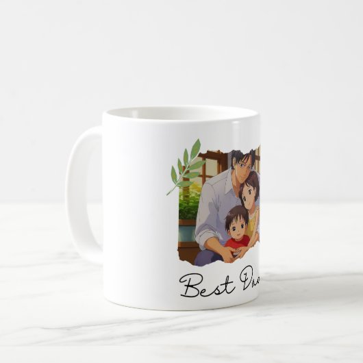 Beste papa ooit Mok ontwerp (Voorkant links)