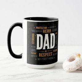 Beste Papa Ooit Mok | Respect Held Vader Koffiemok