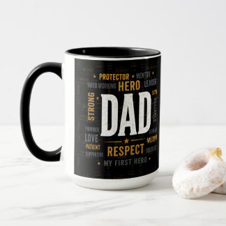 Beste Papa Ooit Mok | Respect Held Vader Koffiemok