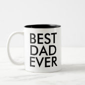 Beste papa ooit Mok | Vaderdag cadeau (Links)
