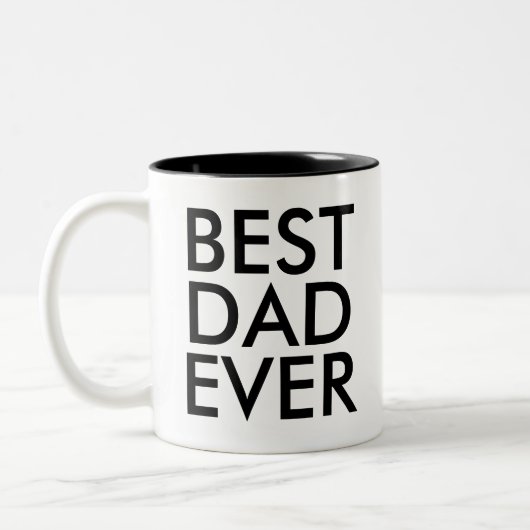 Beste papa ooit Mok | Vaderdag cadeau (Links)