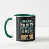 Beste papa ooit mok | Vaderdag cadeau (Links)