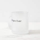Beste Papa Ooit Mok - Vaderdag Cadeau voor Vader (Voorkant links)