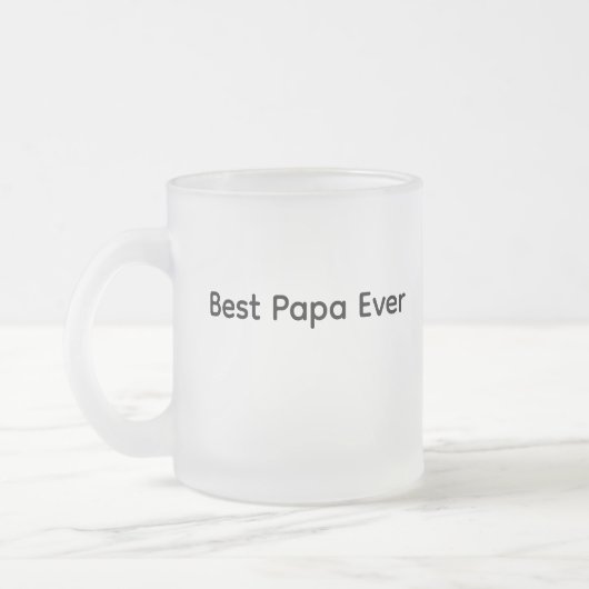 Beste Papa Ooit Mok - Vaderdag Cadeau voor Vader (Links)