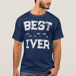 Beste papa ooit Morsecode Ham Radio-enthousiast T-shirt