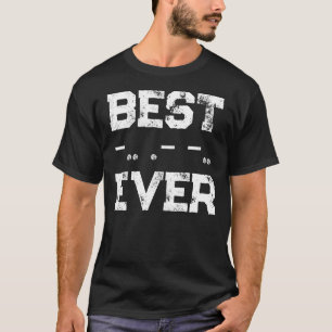 Beste Papa Ooit Morsecode Ham Radio T-shirt