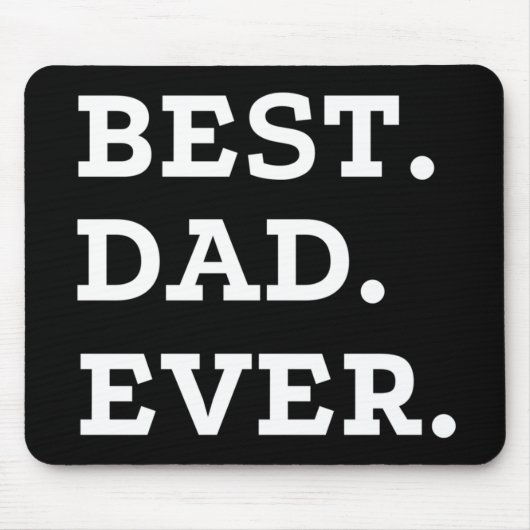 Beste papa ooit muismat (Voorkant)