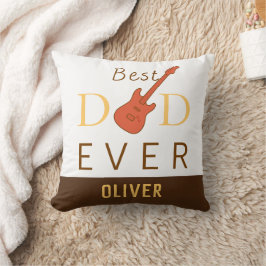 Beste papa ooit muziek Schattige Cool Modern Fathe Kussen