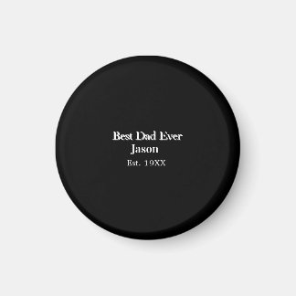 Beste papa ooit naam gesticht jaar vader papa cade magneet