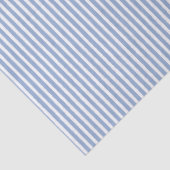 Beste papa ooit navyblauw Monogram hart gestreept Tissuepapier (Detail)