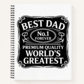Beste papa ooit notitieboek (Voorkant)
