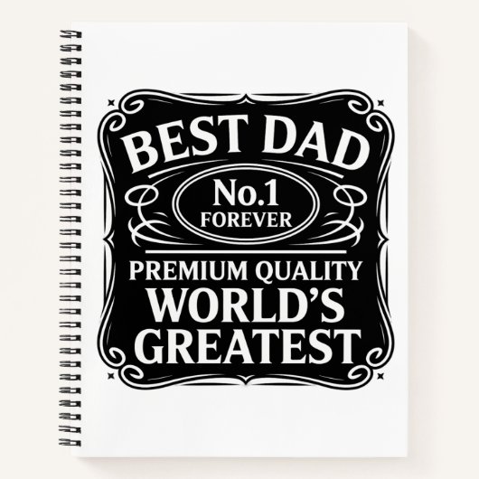 Beste papa ooit notitieboek (Voorkant)