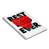 Beste papa ooit notitieboek (Rechterzijde)