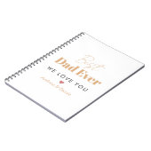 Beste papa ooit notitieboek (Linkerzijde)