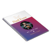 Beste papa ooit notitieboek (Rechterzijde)