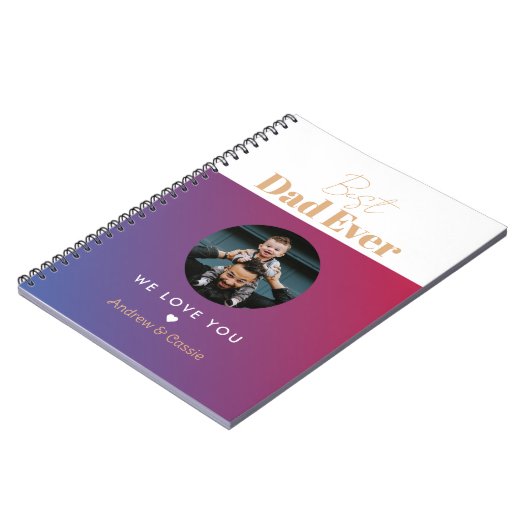 Beste papa ooit notitieboek (Linkerzijde)