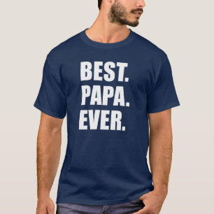 Beste Papa ooit (OP DARK) T-shirt