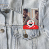 Beste Papa Ooit Op Maat Gemaakte Vaderdag Cadeau Button (Insitu)