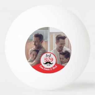 Beste Papa Ooit Op Maat Gemaakte Vaderdag Cadeau Pingpongbal