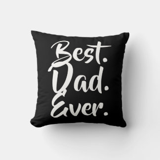 Beste papa ooit, papa cadeau, vaderdag cadeau kussen