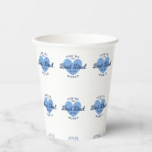 Beste papa ooit papieren bekers voor een feestje (Voorkant)