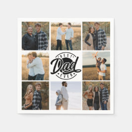 "Beste papa ooit" Papieren servet