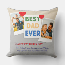 Beste papa ooit - perfect cadeau voor Vaderdag Kussen