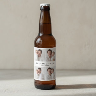 Beste Papa Ooit Persoonlijk Bier Etiket