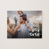Beste Papa Ooit Persoonlijk Fotocadeau Van Echtgen Legpuzzel (Horizontaal)