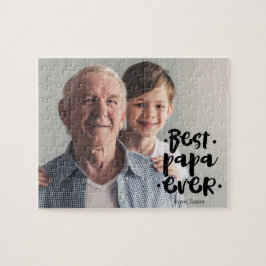 Beste Papa Ooit Persoonlijk Fotocadeau Van Klein k Legpuzzel