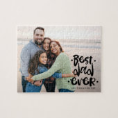 Beste Papa Ooit Persoonlijk Fotocadeau Van Vrouw K Legpuzzel (Horizontaal)
