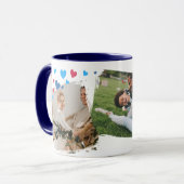 Beste papa ooit Persoonlijk trendy ontwerp Mok (Voorkant links)
